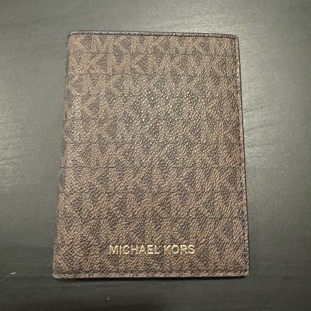 Michael Kors passport holder travel wallet